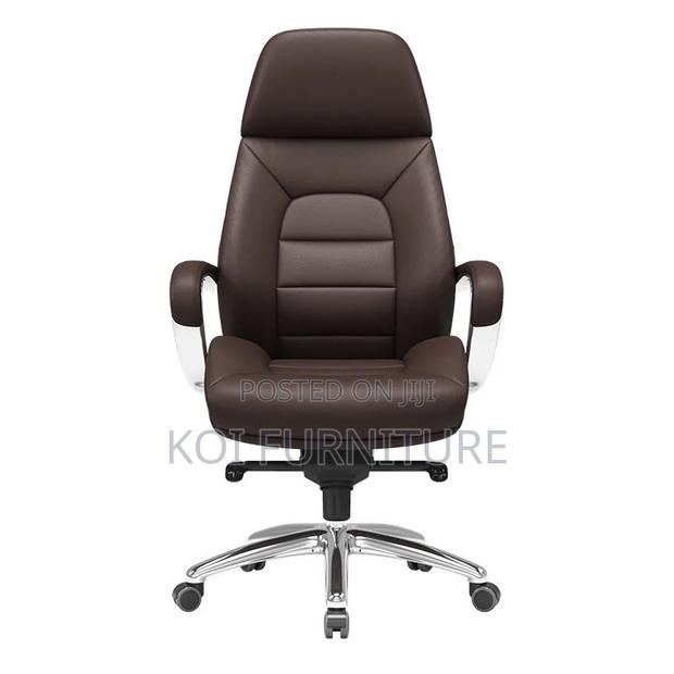 Office Chairs; High Back Cool Executive Ceo Leather Office Seat - thumbnail 2