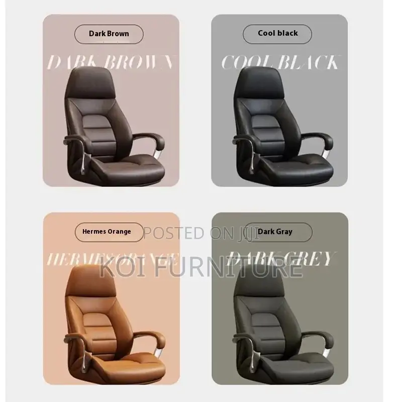 Office Chairs; High Back Cool Executive Ceo Leather Office Seat