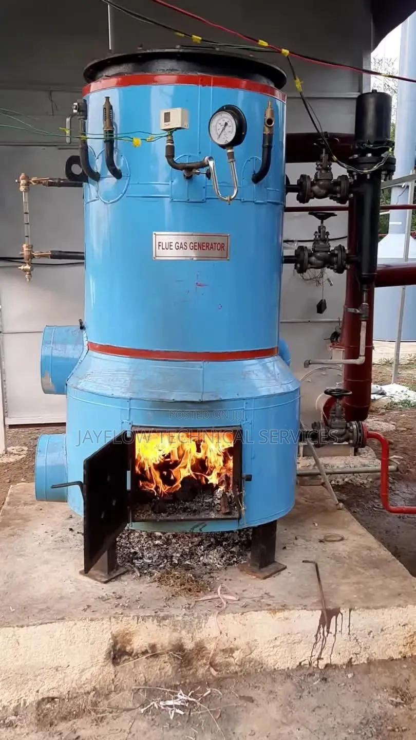 Wood Fired Steam Generator for- Dairy Pasteurizers
