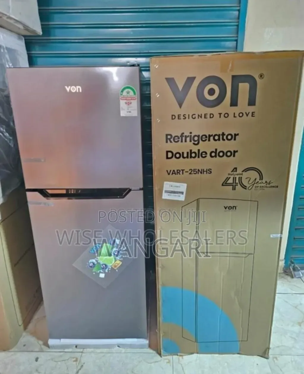 Vinz Von Von 220l Fridge