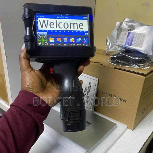 Ky127 Portable Inkjet Coding Printer Batch Number Expiry Date Machine