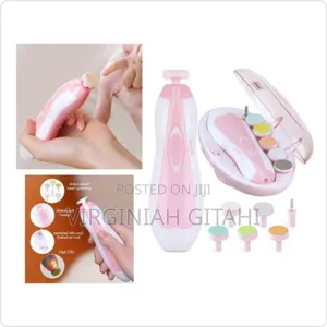 *6 Grinder Aa Battery Powered Baby to Adult Nail Trimmer