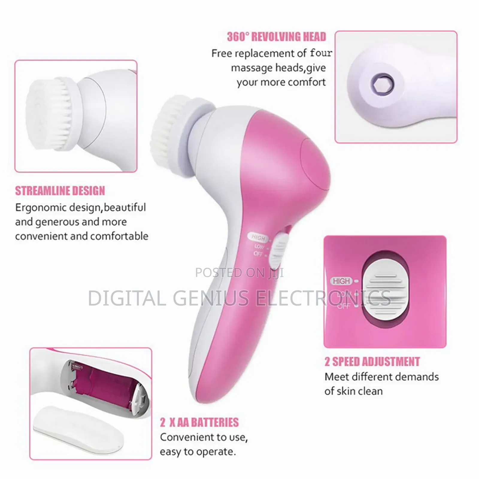 Facial Massager 5 In 1