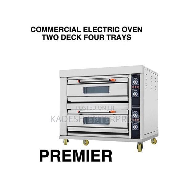 Premier Double Deck Four Trays Oven