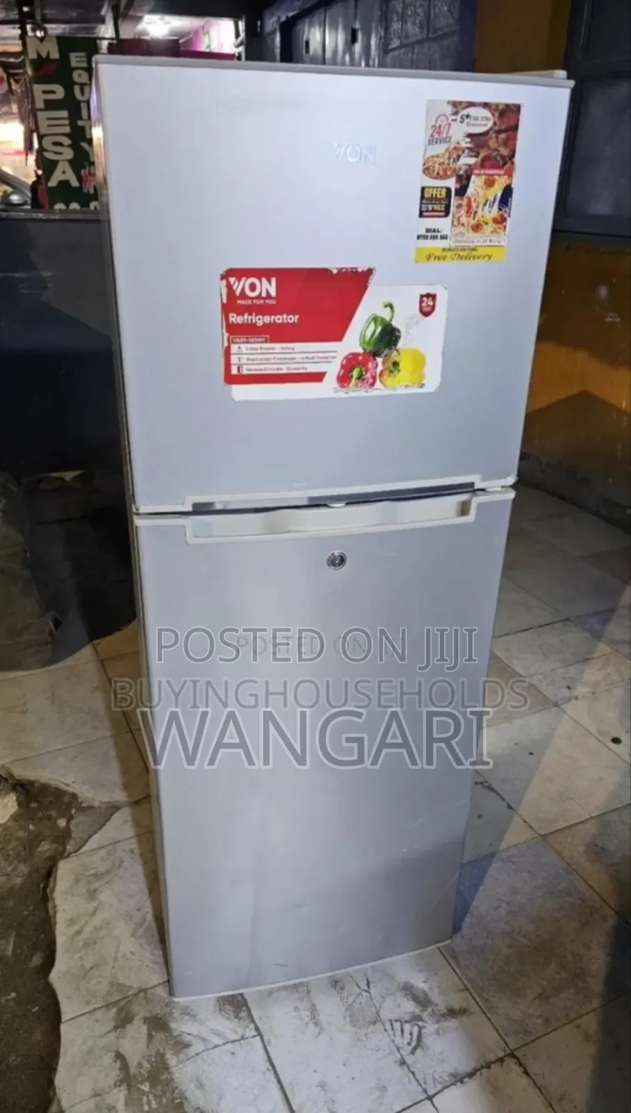 Light Silver Von 138l Fridge
