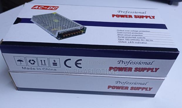 CCTV Power Supply (Open) 12v 10a Idea Lmedium to Large-Scale CCTV Use