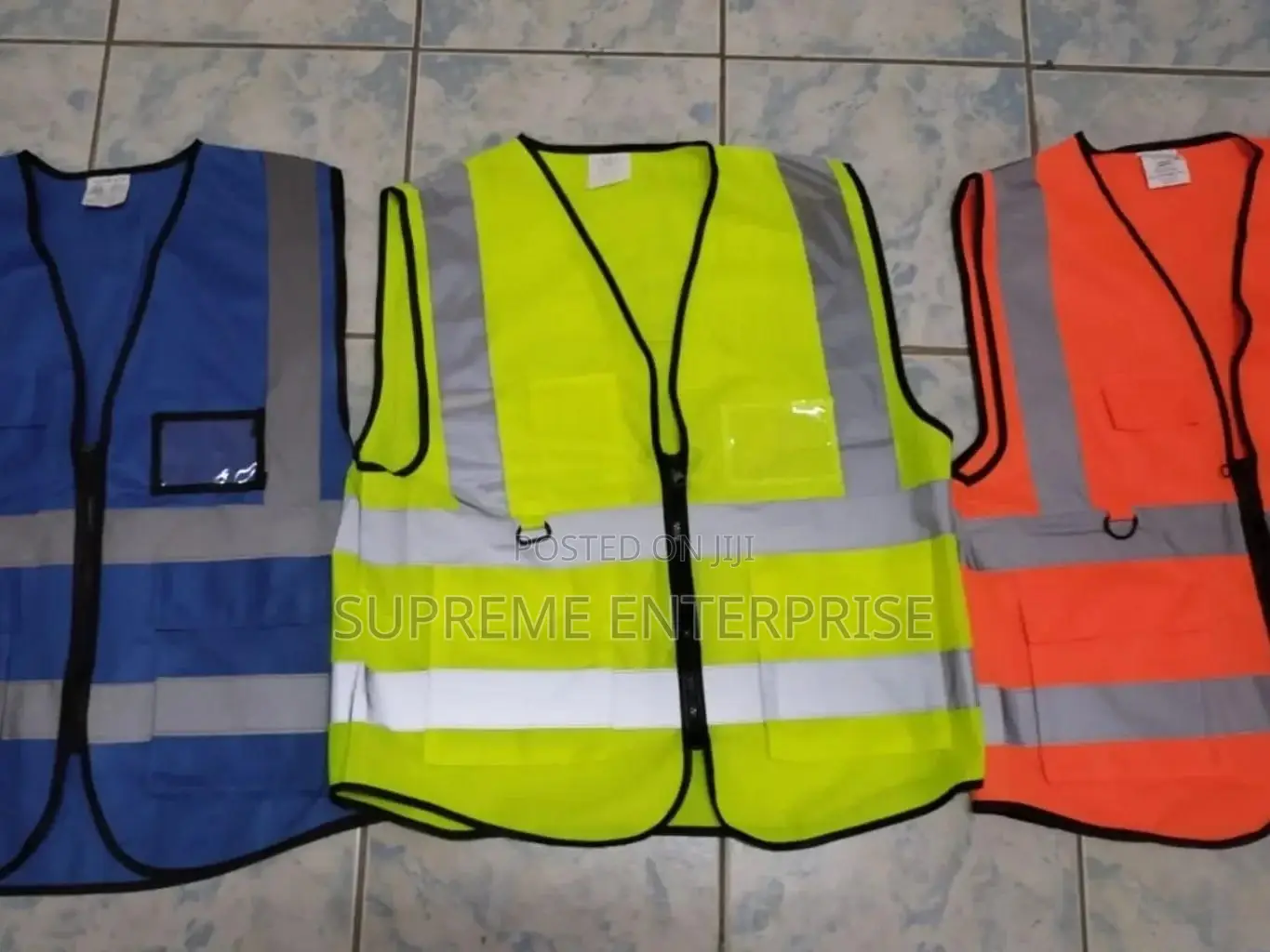 Reflective Vest With Zip,, Reflector