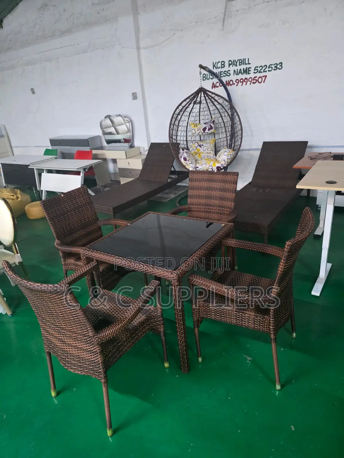 4-Seater Outdoor Rattan Set