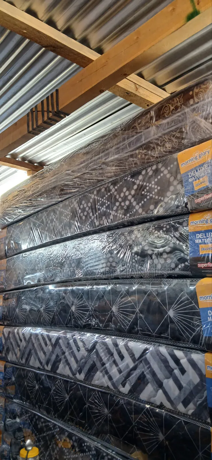6×6×8 Medium Density Quilted Foam Mattress