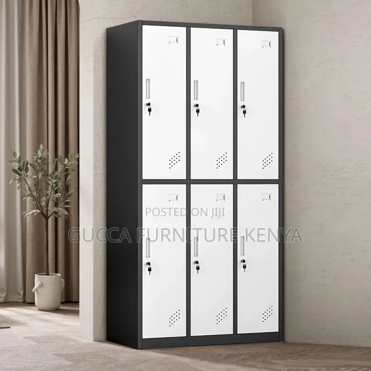 6-Door's Modern Document Locker Cabinet
