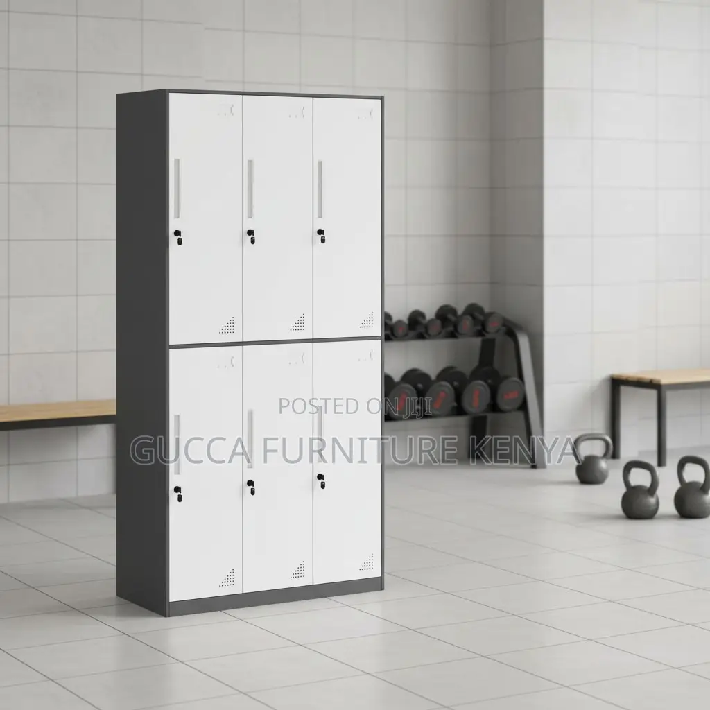 6-Door's Modern Document Locker Cabinet