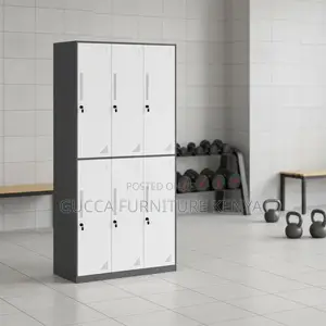6-Door's Modern Document Locker Cabinet
