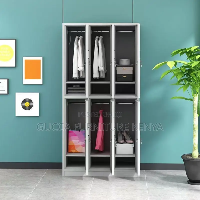 6-Door's Modern Document Locker Cabinet