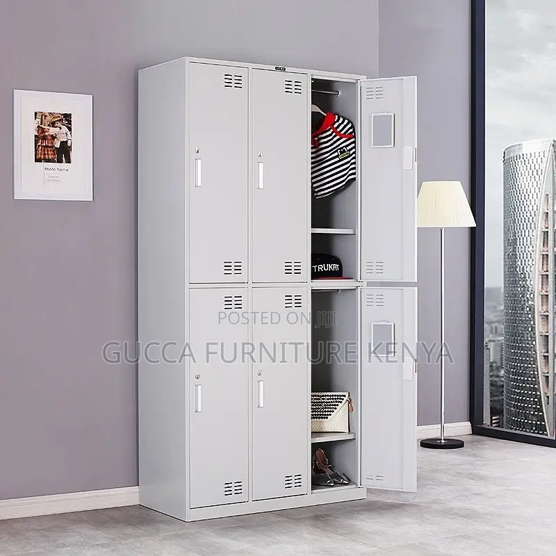 6-Door's Modern Document Locker Cabinet