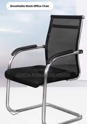 Ergonomic Mesh Meeting Hospital Guest Chair