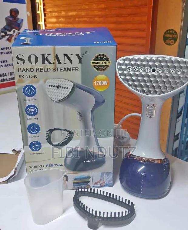 Effortless Ironing With Sokany Garment Steamer - main view