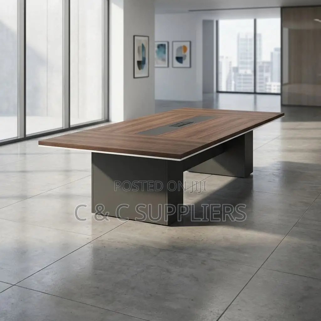 8-Seater Boardroom Table With Power Socket