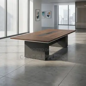 8-Seater Boardroom Table With Power Socket