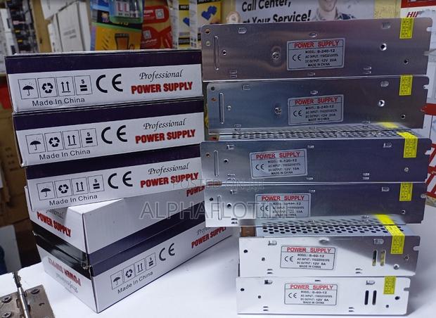 Open Frame CCTV Power Supply 12v Dc/20a, 240 Watts (12v × 20a)