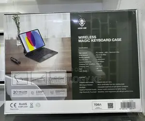 Wireless Magic Keyboard Case for iPad A16 or 10th Gen