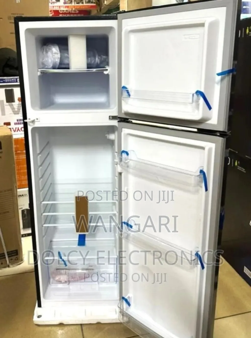 Double Doored Mika 168l Fridge