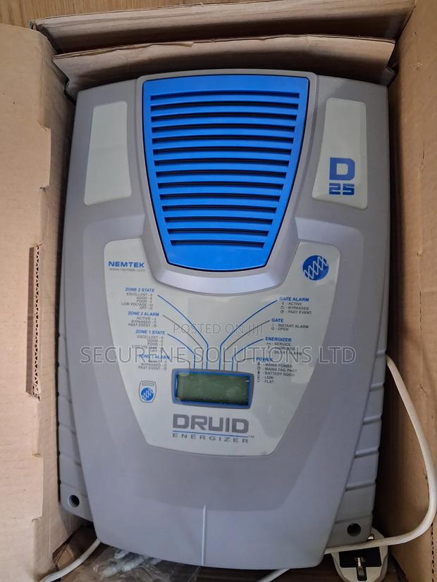 Nemtek Druid 25lcd Energizer 2zone Electric Fence