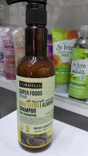 Chia Seeds and Almond Shampoo Hair Volumizing Super Foods for Hair