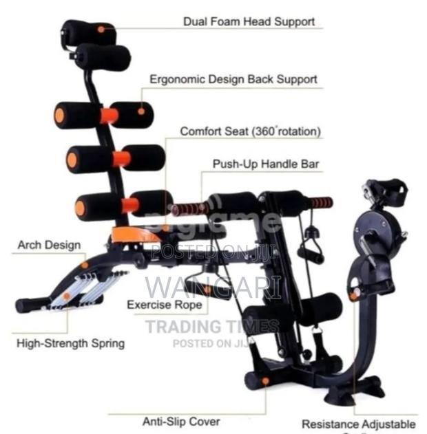 With Pedals. Seven Pack Care Machine