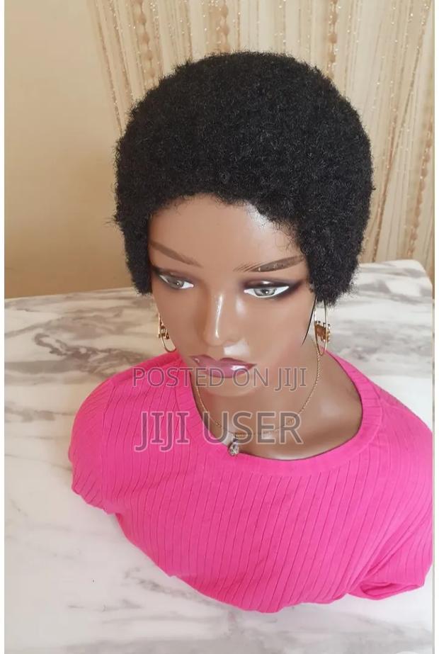 Low-Cut Afro Kinky Wig