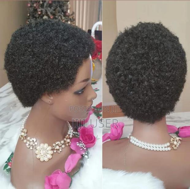Low-Cut Afro Kinky Wig - thumbnail 2