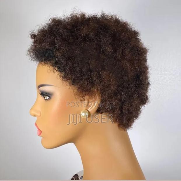Low-Cut Afro Kinky Wig - thumbnail 3