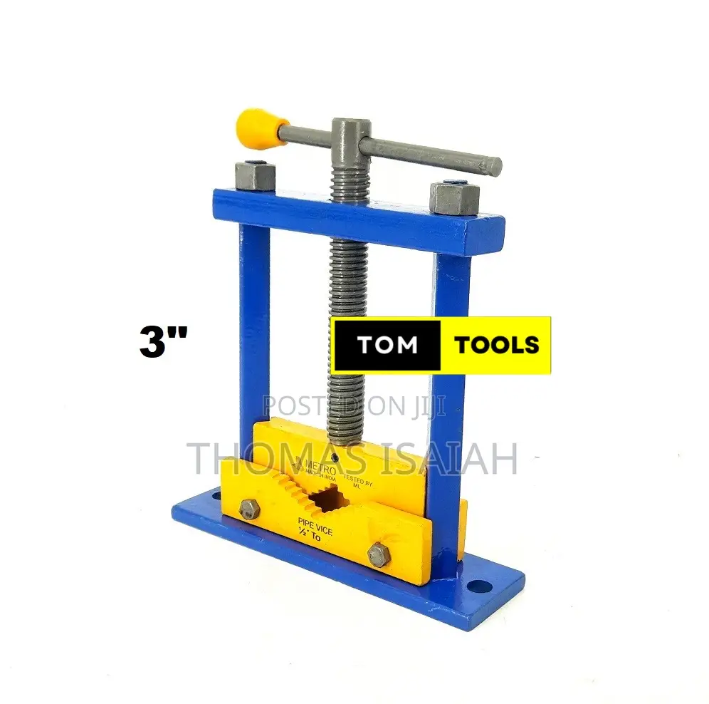 Metro 3 Inch Square Pillar Type Pipe Vice