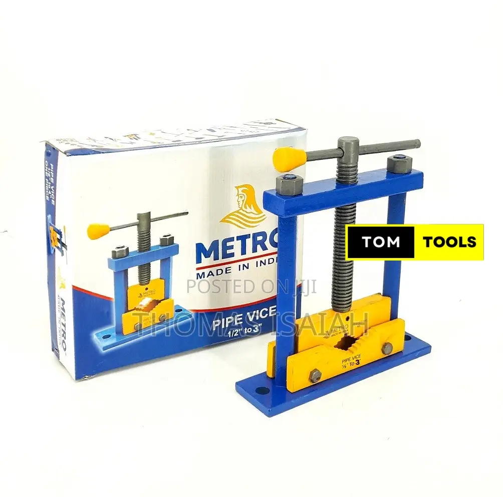 Metro 3 Inch Square Pillar Type Pipe Vice