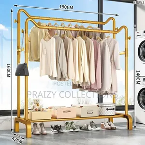Garment Rack Floor Standing Clothes Rack/Hanger