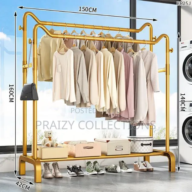Garment Rack Floor Standing Clothes Rack/Hanger