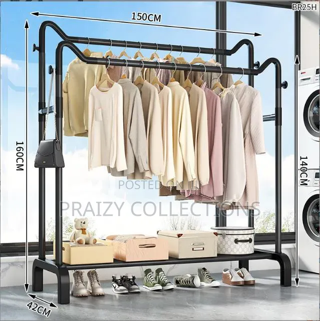 Garment Rack Floor Standing Clothes Rack/Hanger