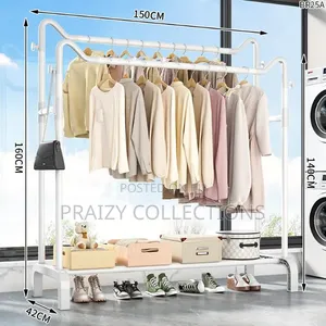 Garment Rack Floor Standing Clothes Rack/Hanger