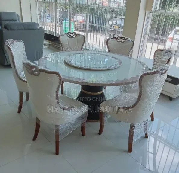 6 Seater Dining Set Modern Dining Table and Chairs