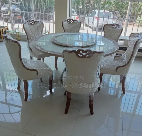 6 Seater Dining Set Modern Dining Table and Chairs