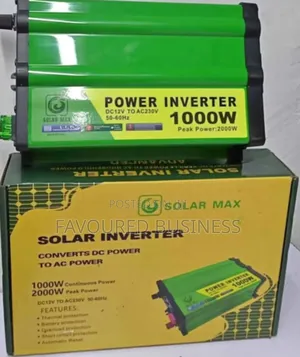 Approved 1000w /12v Solar Max Dc at Ac Power /Inverter Solar Max 100w