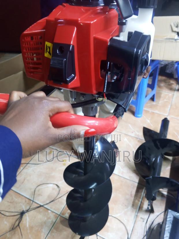Professional Earth Auger With Three Bit - main view