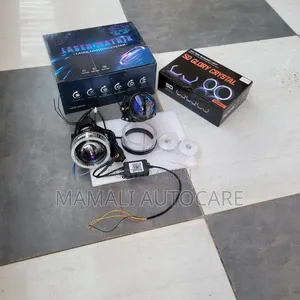 Universal 2.5" Bi-Led Projector Kit With 5d Glory Rings
