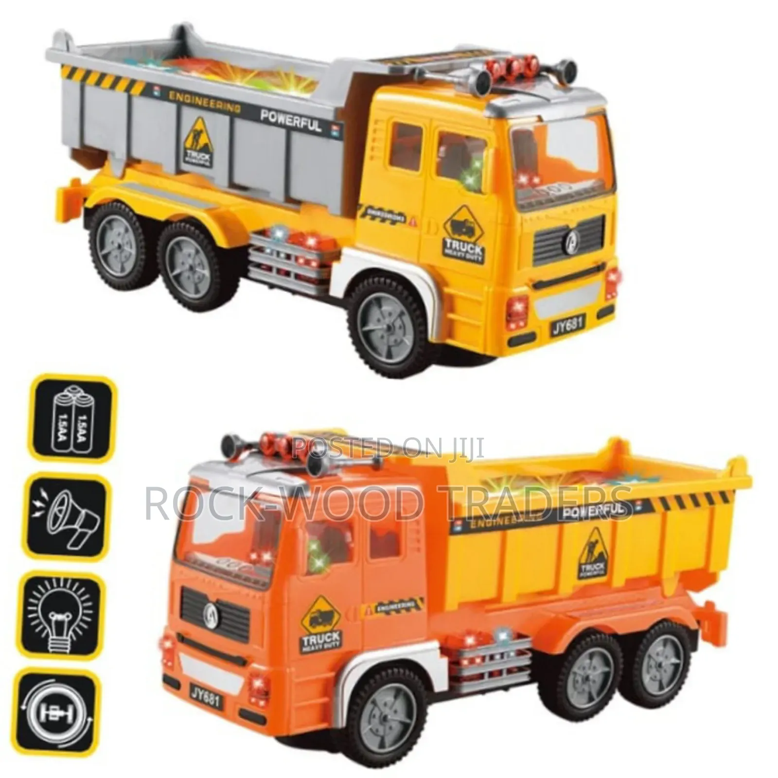 Construction Truck With Lights