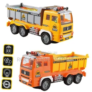 Construction Truck With Lights