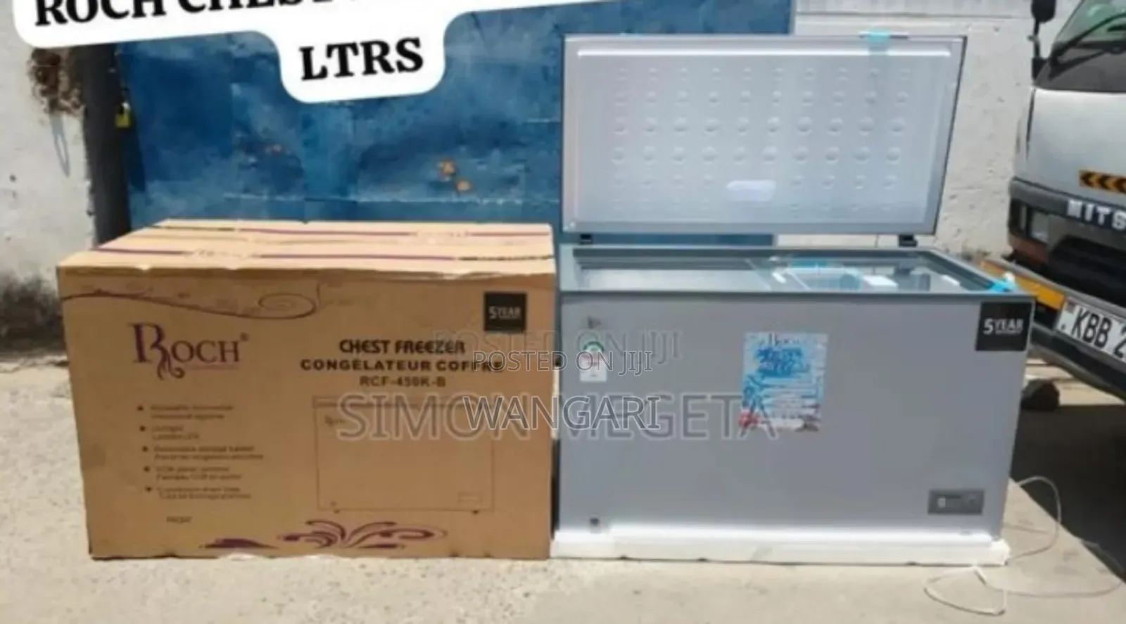 Deep Freezers. Roch 455l Freezer