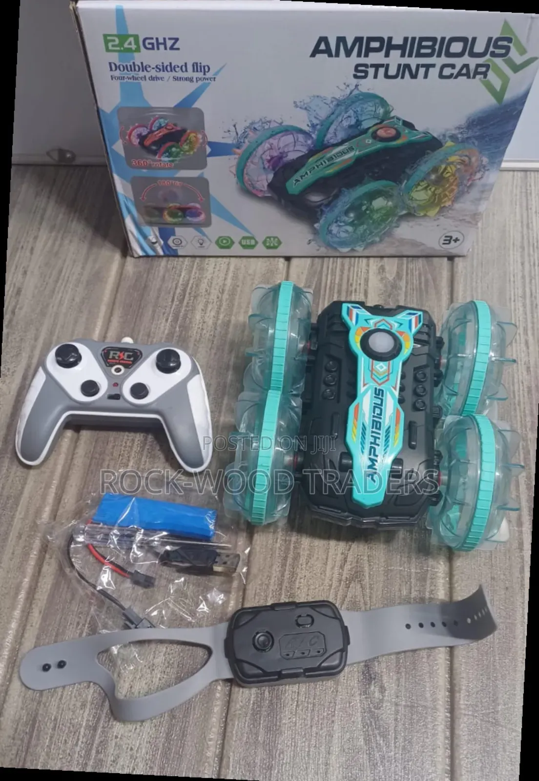 Remote Controlled Amphibious Stunt Car
