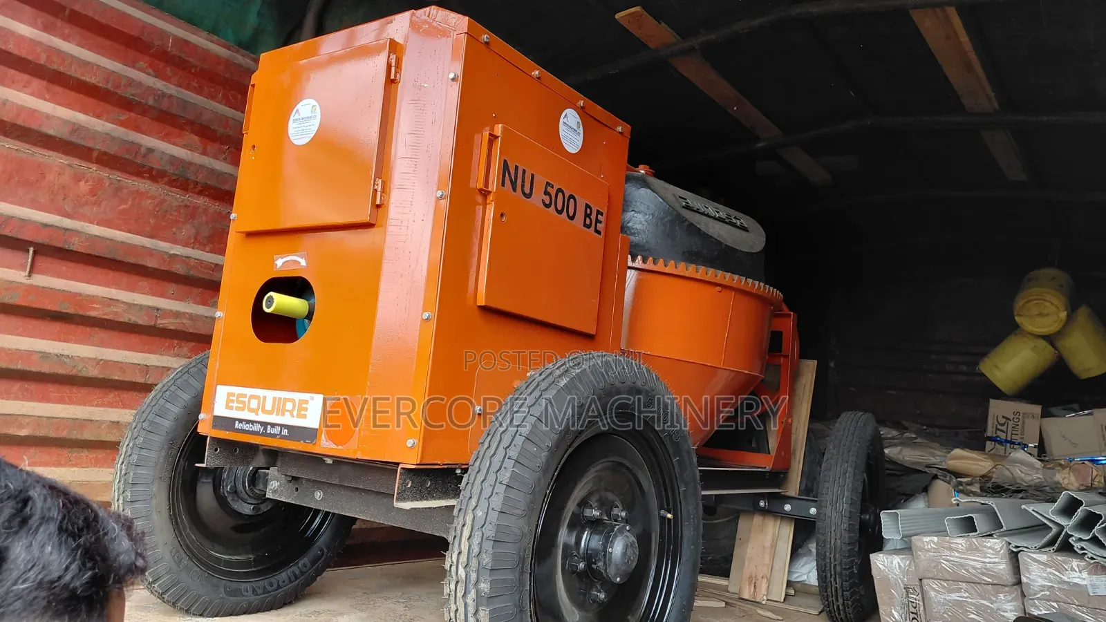 Commercial 500l Diesel Powered Concrete/Koroga Mixer Machine.