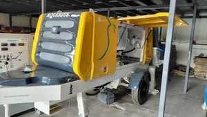 Diesel Powered Aquarius Concrete Pumping Equipment.