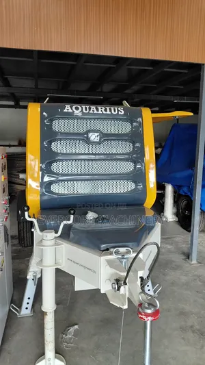 Diesel Powered Aquarius Concrete Pumping Equipment.