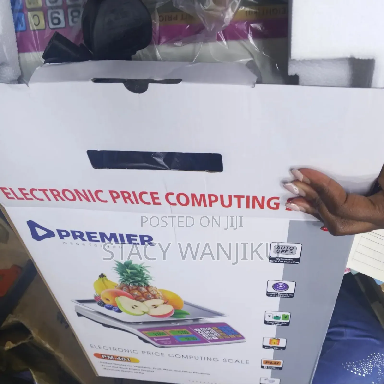 Premier 40kg Acs Flat Scale
